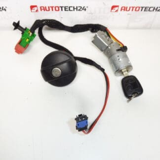 Switchbox, tanklock, 1 nyckel Peugeot 307 4162AS 4162X4