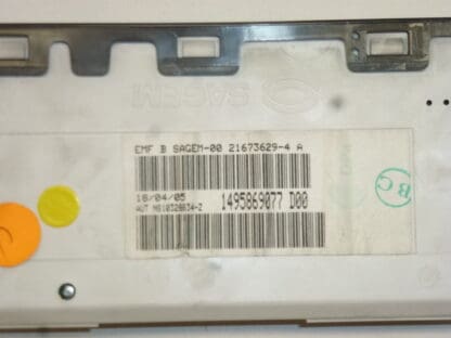 Citroën Peugeot datorradiodisplay 1495869077 6155T9