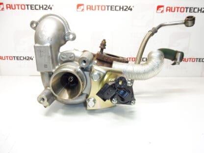 Turbo Citroën Peugeot 1.6 HDI 68KW 88 tusen km 9673283680 TD02H2-07TVT-21 - Bild 2